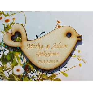 Wedding wooden products