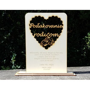 Wedding wooden products