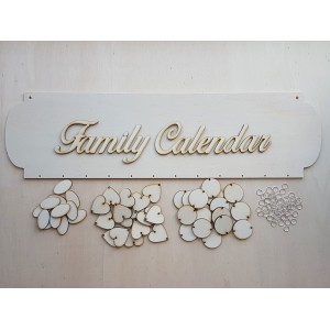 Sets of family calendars