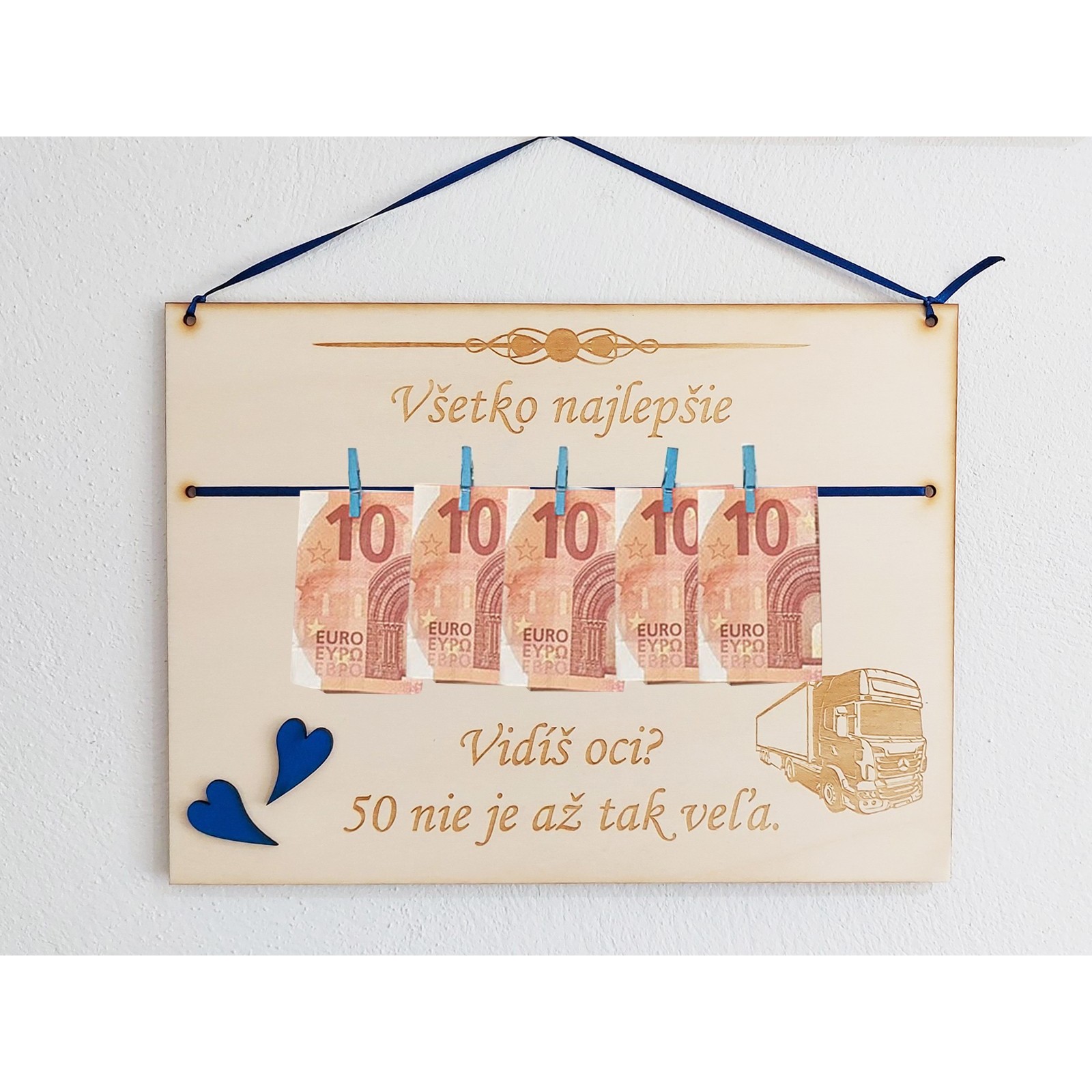 Wooden board 30x22cm you see 50 is not that much a custom picture | LYMFY.eu | Tables for money