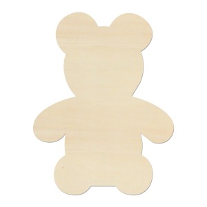 Teddy bear 13x10cm
