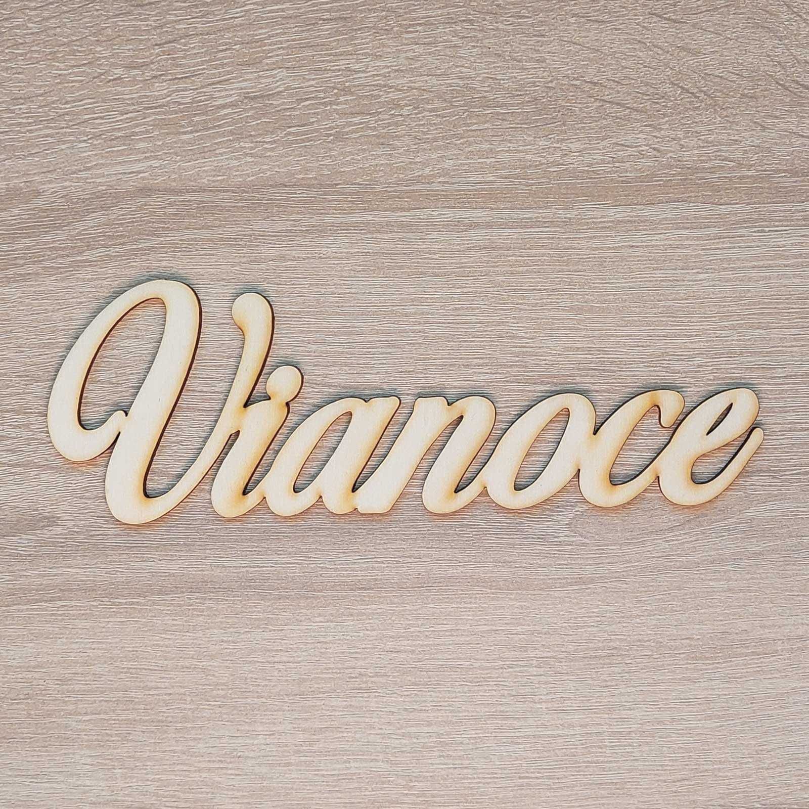 Wooden sign Christmas 21cm | LYMFY.eu | Inscriptions