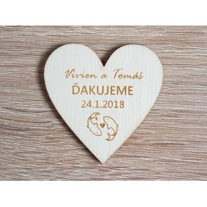 Wedding wooden products