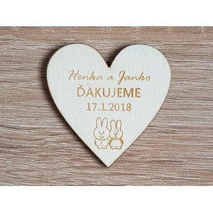 Wedding wooden products